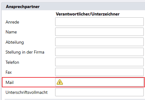 GENESYS Fehler beim Versand