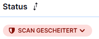 3_Scan gescheitert Scan gescheitert - Softgarden