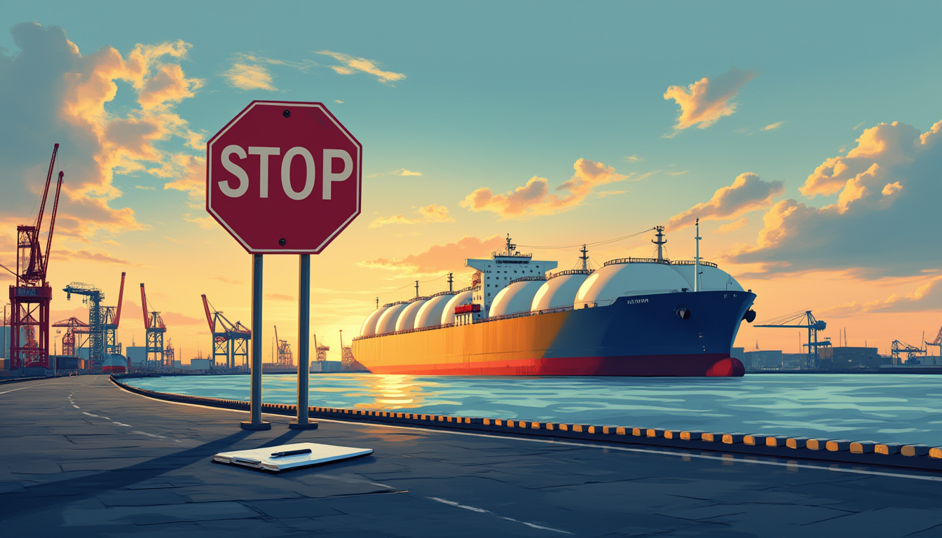 LNG Import Stop