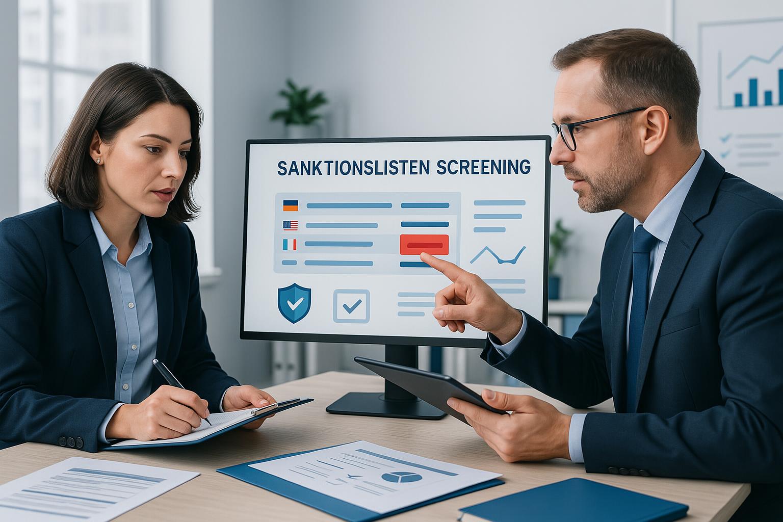 Sanktionslisten-Screening: Wie Unternehmen Risiken automatisiert und rechtssicher minimieren