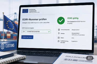 EORI-Nummer prüfen oder herausfinden: Nummer finden oder Gültigkeit bestätigen